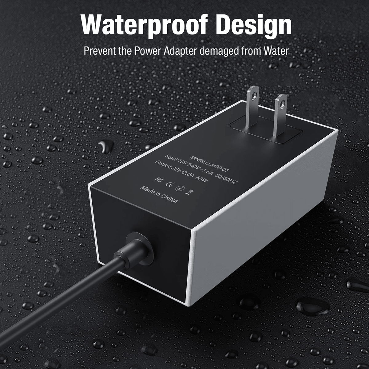 60W AC to DC Power Supply Adapter for Starlink Mini - Parts4Star