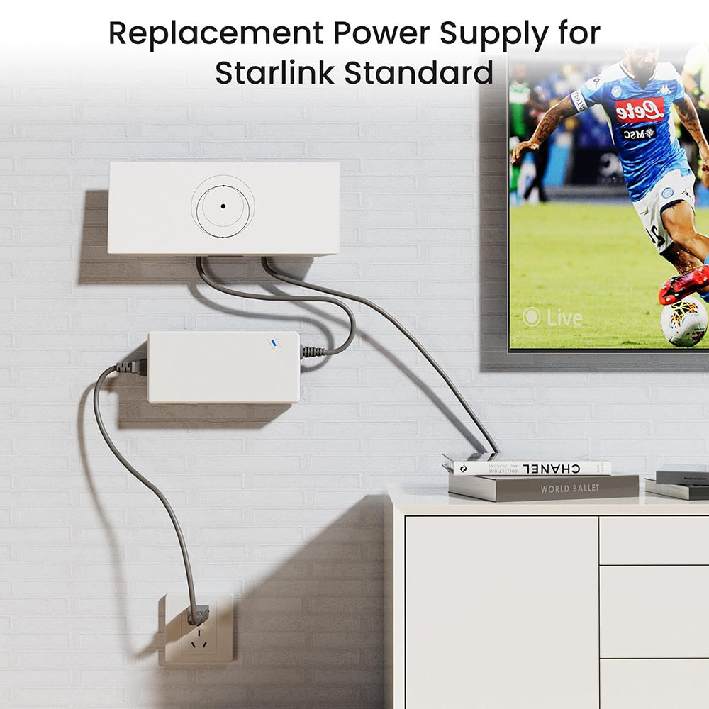 STARGEAR 195W AC Power Adapter Replacement for Starlink Gen 3