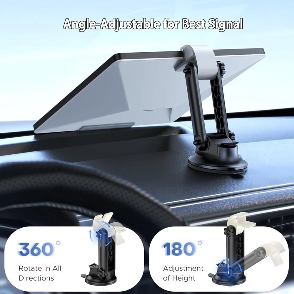 Angle - Adjustable Dashboard Suction Cup Mount for Starlink Mini - Parts4Star