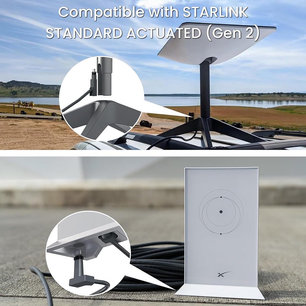 STARGEAR Replacement Extension Cable for Starlink Gen 2 - Parts4Star