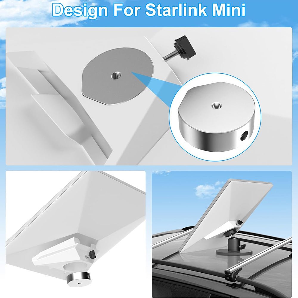 Adjustable Magnetic Car Mount for Starlink Mini - Parts4Star
