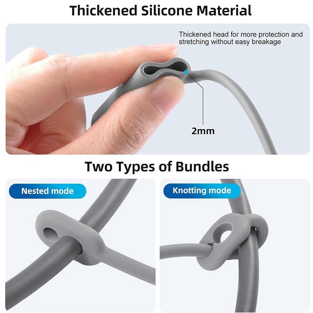 Starlink Gen 3 / Gen 2 Waterproof Silicone Cable End Caps (2 Pcs) for Standard 4 / 4X - Parts4Star