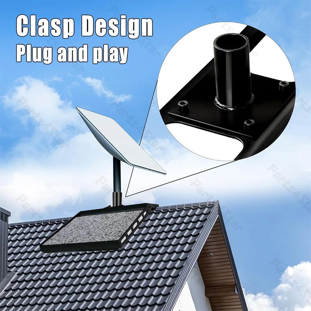 Adjustable Roof Ridge Mount for Starlink Gen 2 Satellite Dish - Parts4Star