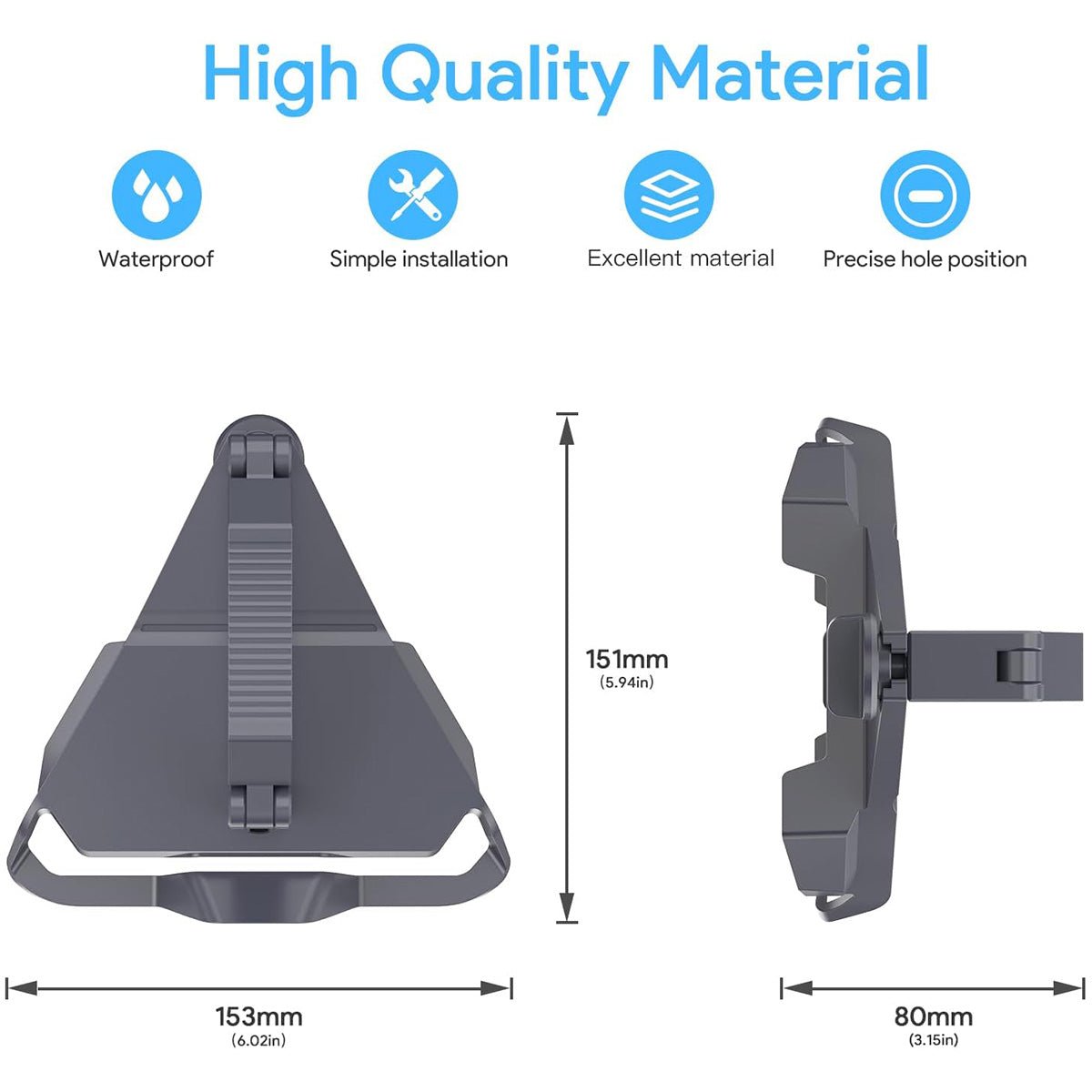 Roof Rack Mobility Square Pole Mount for Starlink Mini - Parts4Star