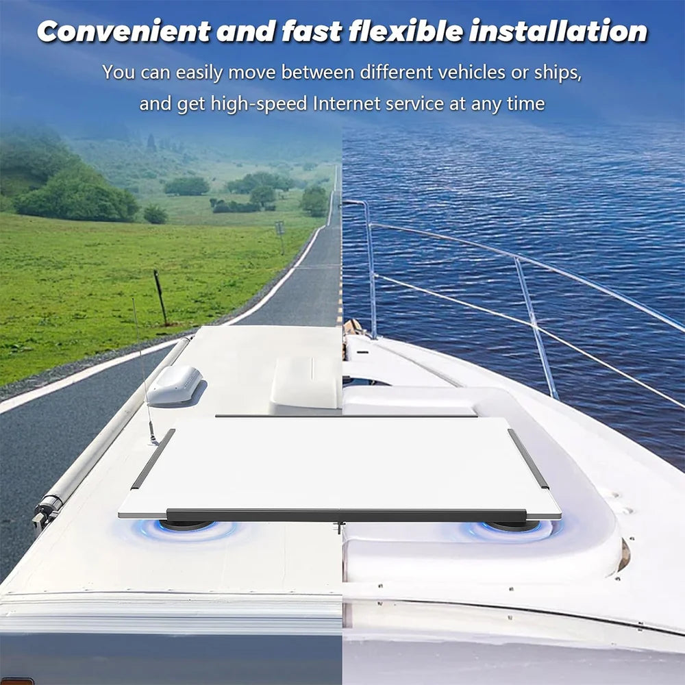 Starlink Gen 3 Flat Mount - Magnetic Quick‑Release Kit