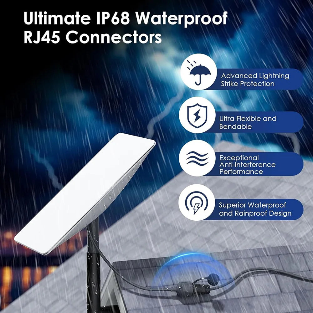 SPX to RJ45 Ethernet Adapter Coupler for Starlink Gen 2