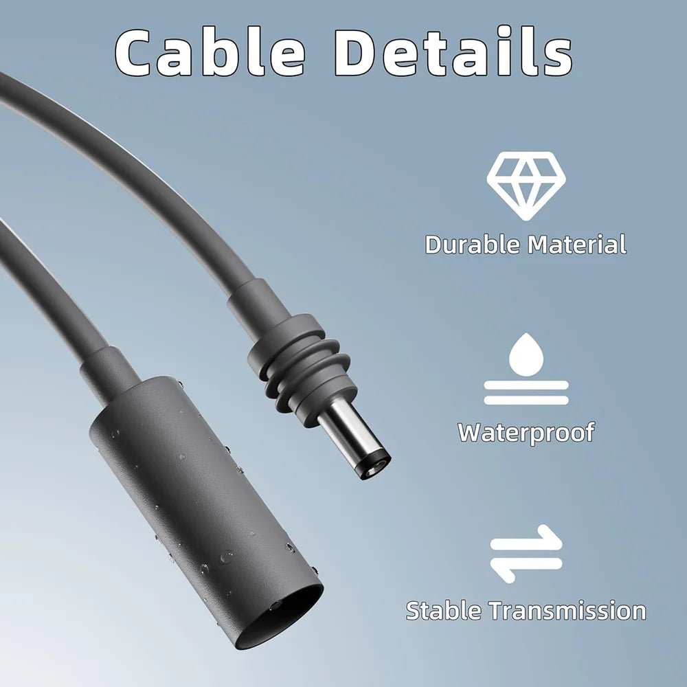 Waterproof DC Extension Cable (Female to Male) for Starlink Mini - Parts4Star