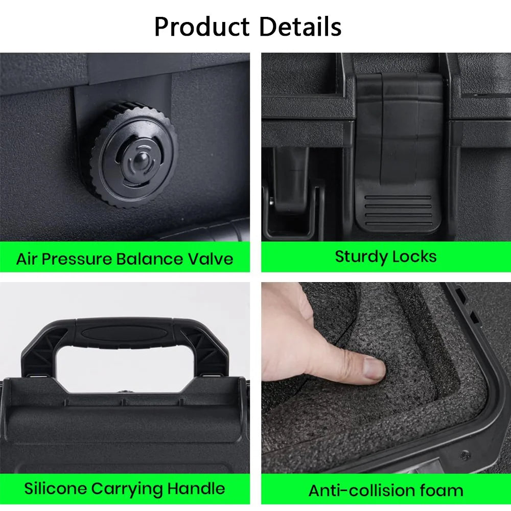 Starlink Mini Étui de transport rigide avec trépied et double compartiment pour batterie
