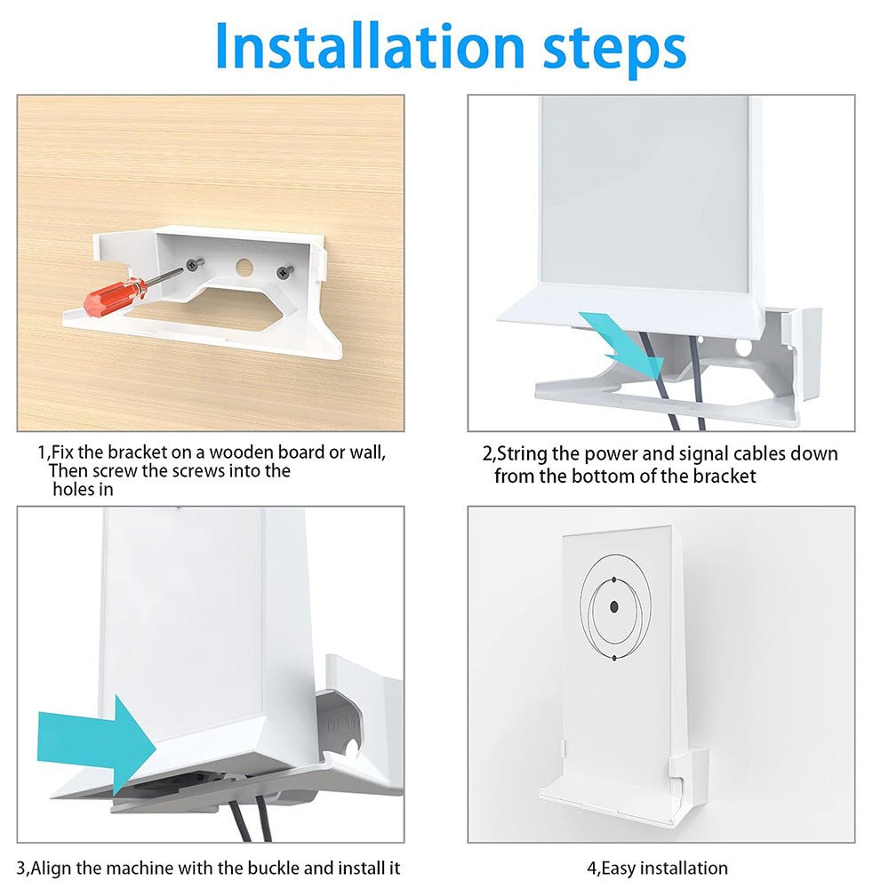 Durable ABS Wall Mount for Starlink Gen 2 Router - Parts4Star