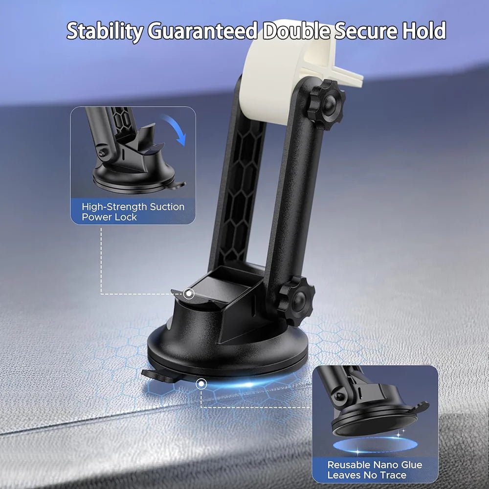 Angle - Adjustable Dashboard Suction Cup Mount for Starlink Mini - Parts4Star
