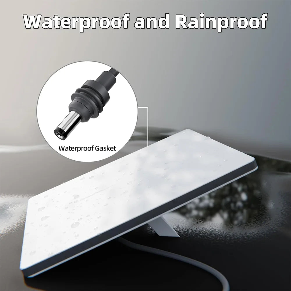 Adaptateur de batterie Ryobi 18V avec câble d'alimentation CC pour Starlink Mini