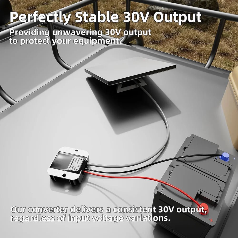 12V/24V to 30V Power Supply Adapter with DC Plug for Starlink Mini - Parts4Star