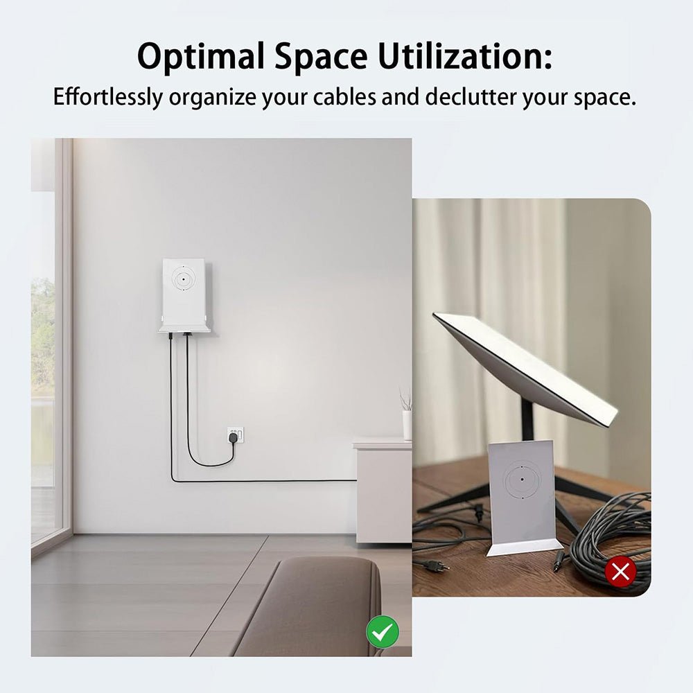 Durable ABS Wall Mount for Starlink Gen 2 Router - Parts4Star