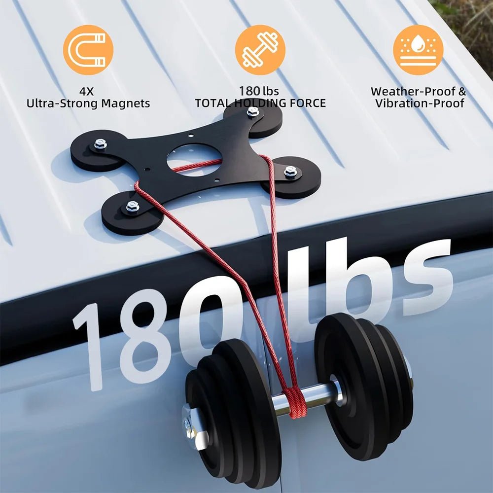 Magnetic No - Drill Car Mount for Starlink Mini – 2025 New Version - Parts4Star