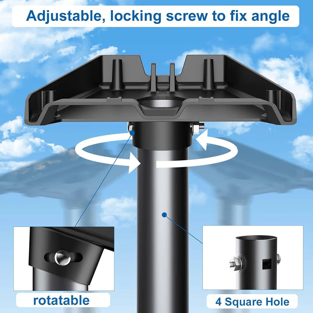 Adjustable Wall & Roof Mount Kit for Starlink Gen 3 Standard Dish
