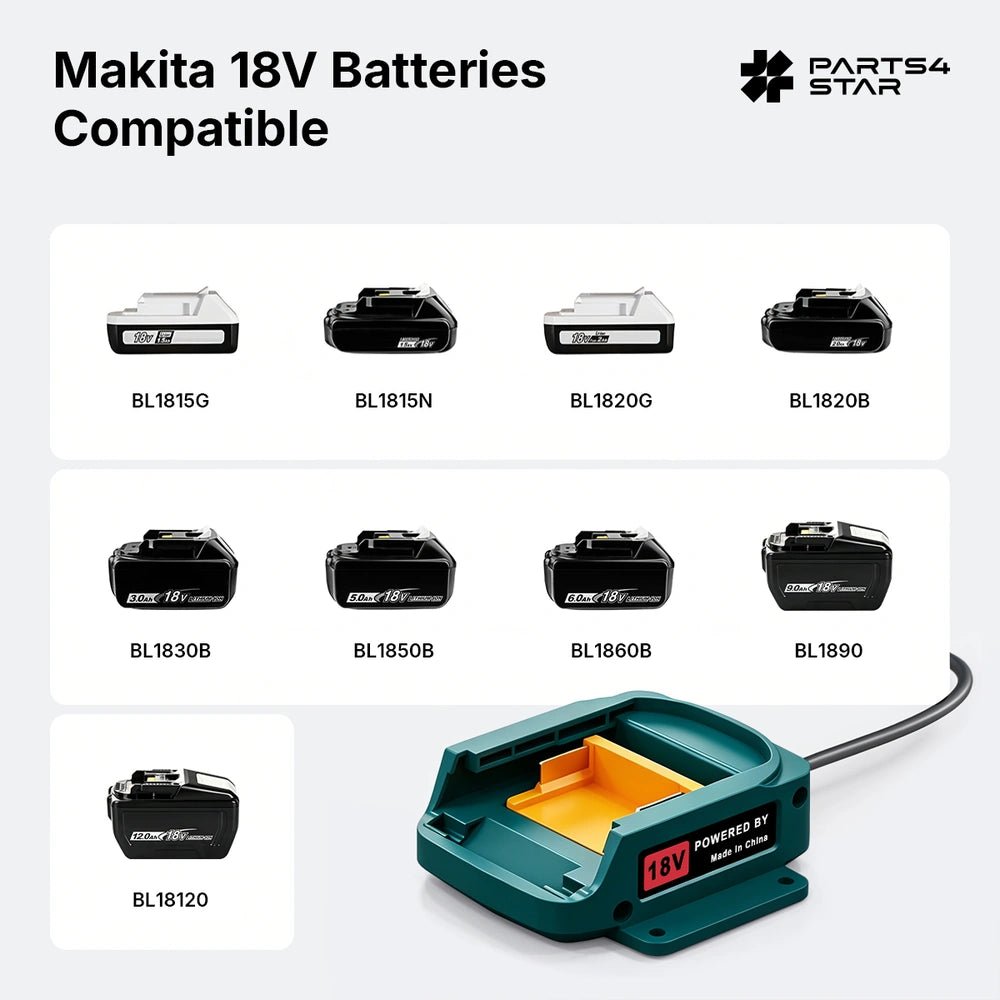 Starlink Mini Battery Adapter - Makita 18V Power Kit - Parts4Star