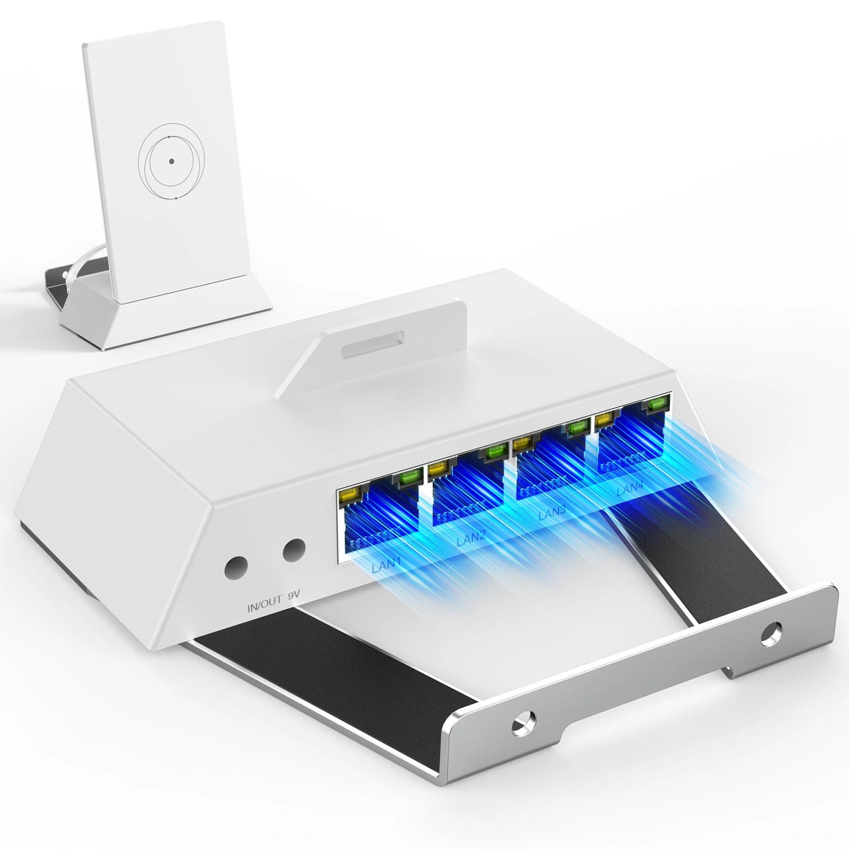 Starlink Router Mini Ethernet Adapter, 1-to-4 Port Network Hub