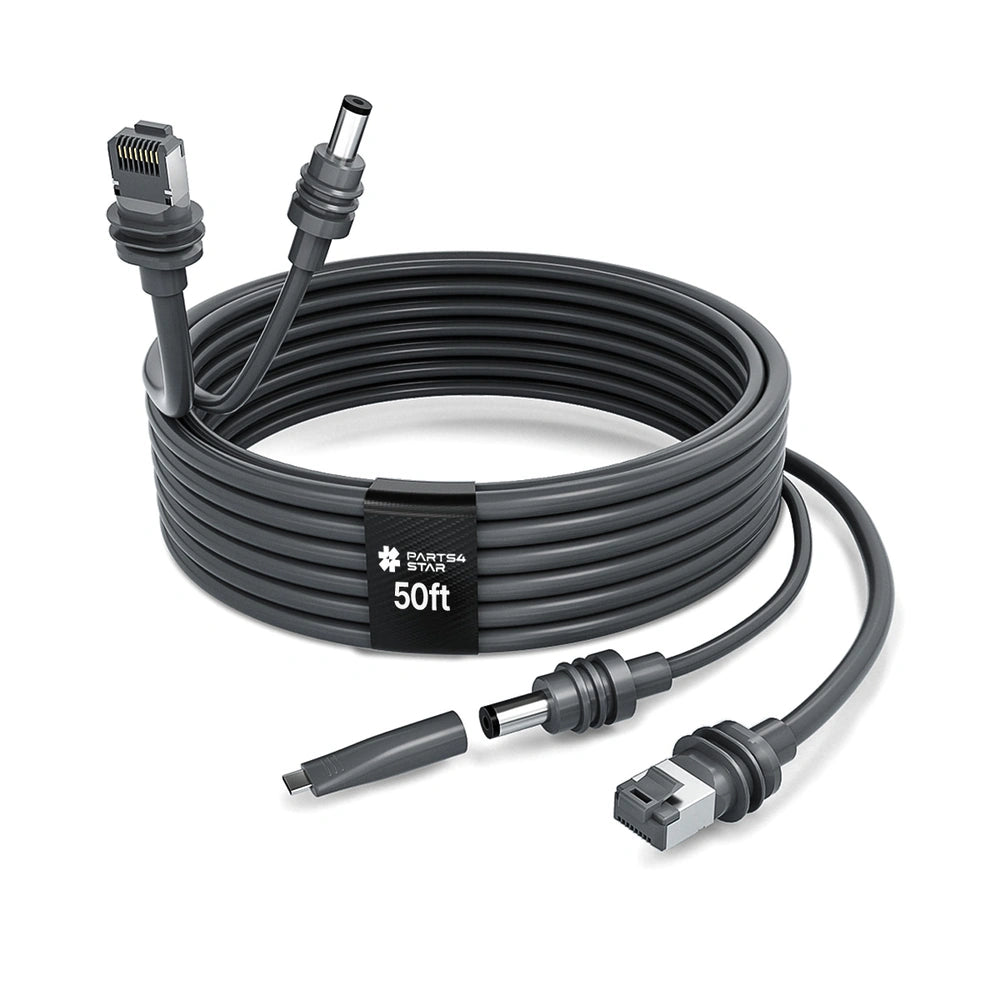 Starlink Mini Cable - 2 - in - 1 Ethernet & Power, RJ45 & DC - Parts4Star