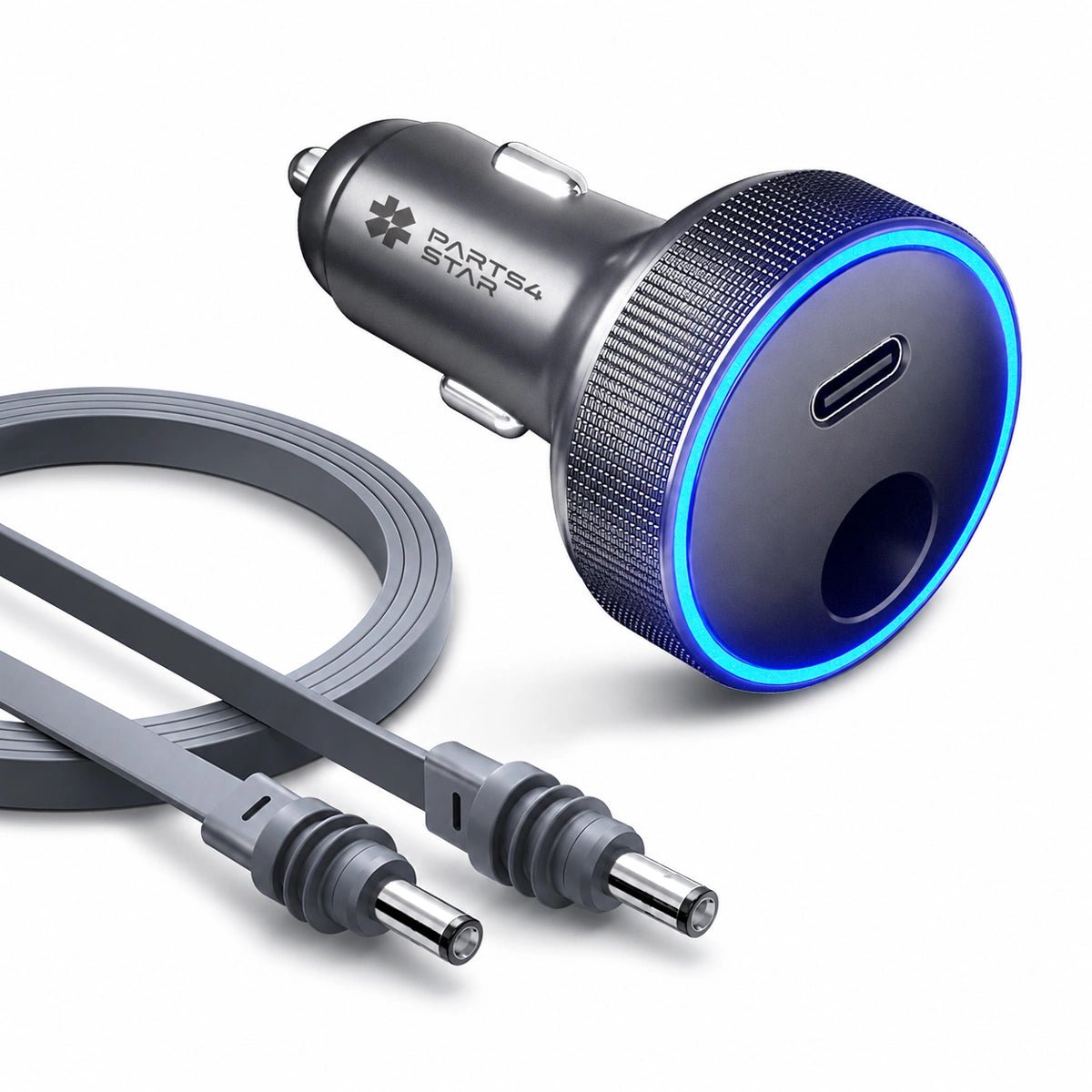 Starlink Mini 30V Step-Up Car Adapter with Flat DC Cable - Parts4Star