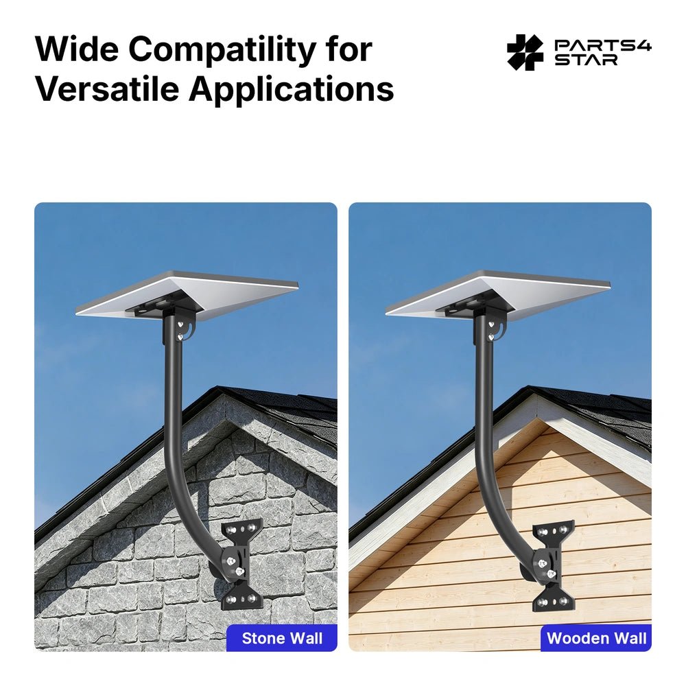Starlink Mini Adjustable Wall & Roof Mount - 18.5'' Long Extension Pole - Parts4Star