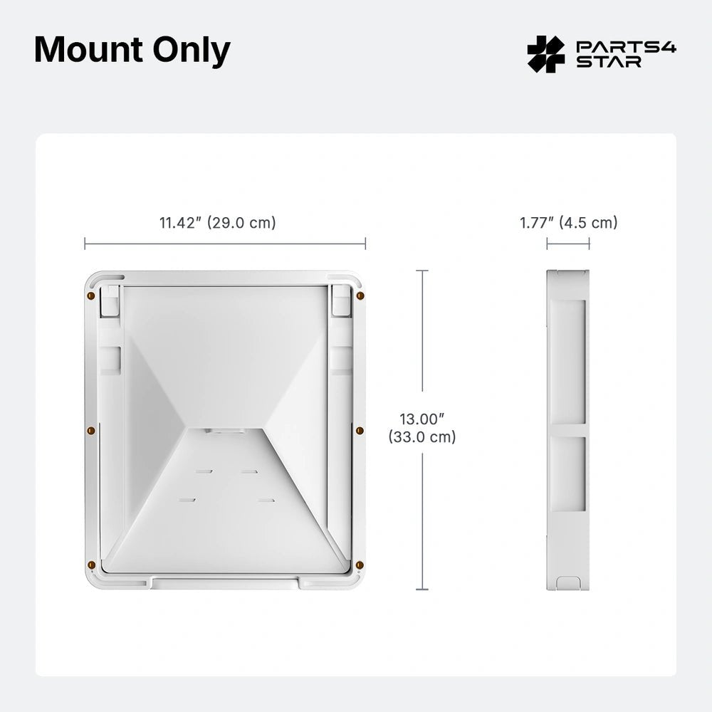 Starlink Mini Armor Quick-Release Heavy-Duty Mount – 2-in-1 Magnetic & Industrial Suction Cup Mount - Parts4Star