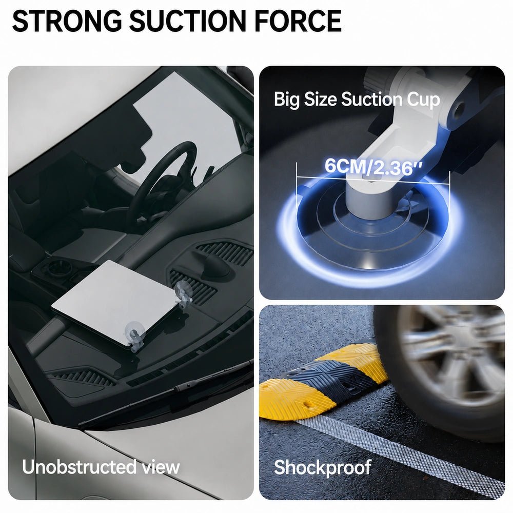 Starlink Mini Dashboard & Windshield Suction Cup Mount - 90° Adjustable - Parts4Star