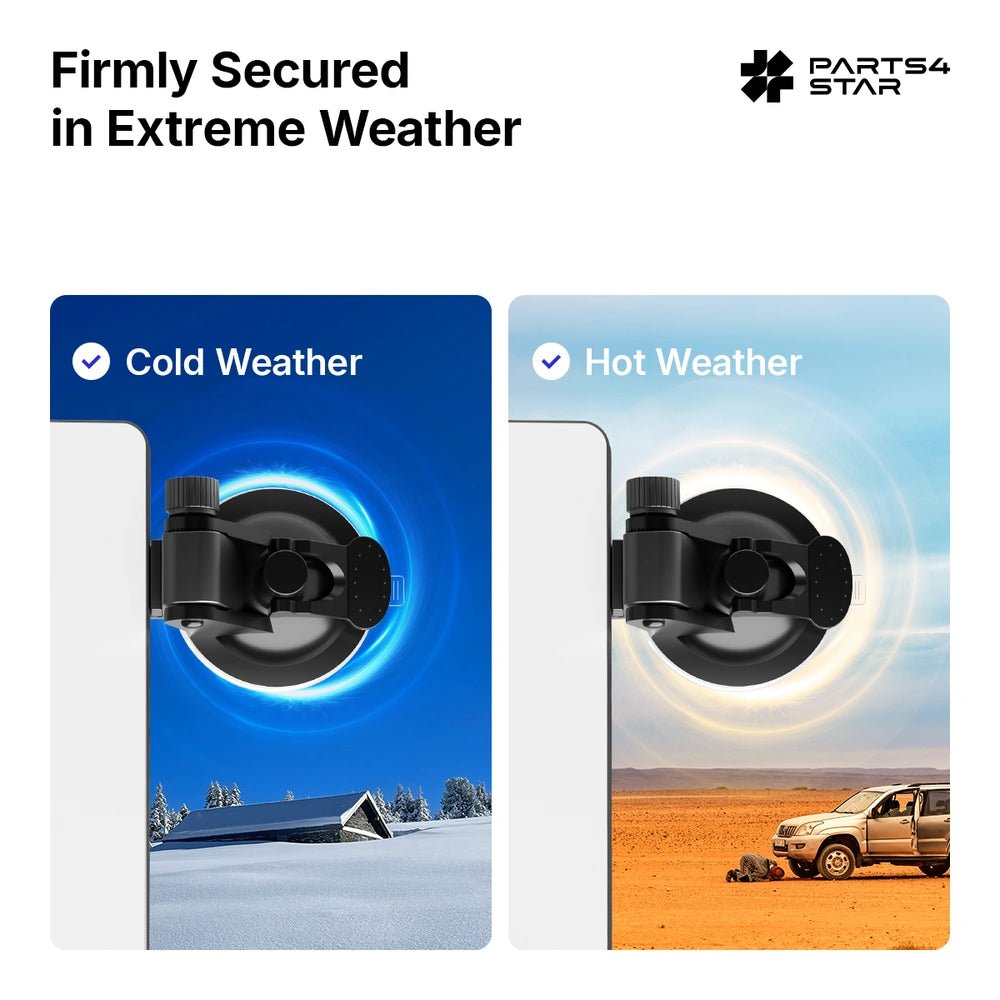 Starlink Mini Dashboard & Windshield Suction Cup Mount with Dual Suction Cups - Parts4Star