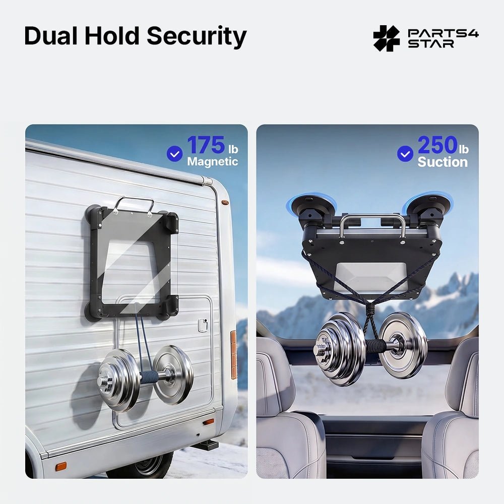 Starlink Mini Heavy-Duty Magnetic Mount with Acrylic Shield - Parts4Star