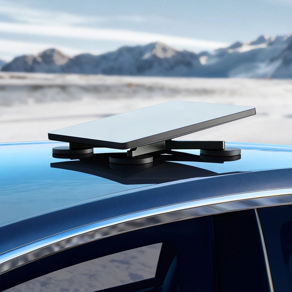 Starlink Mini Magnetic Mount with Quick - Release, 200 lb Strong Magnetic Hold, No - Drilling Vehicle Roof Mount, Starlink Mini Accessories - Parts4Star