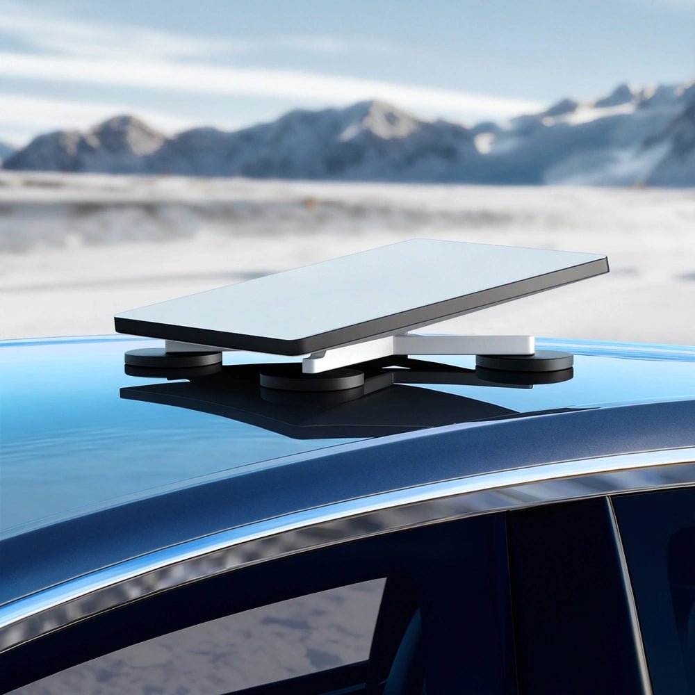 Starlink Mini Magnetic Mount with Quick - Release, 200 lb Strong Magnetic Hold, No - Drilling Vehicle Roof Mount, Starlink Mini Accessories - Parts4Star