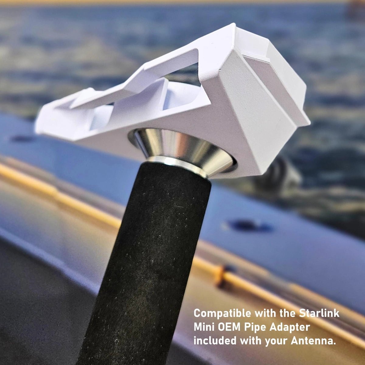 Starlink Mini Rod Holder Mount - Marine-Grade 316 Stainless Steel - Parts4Star