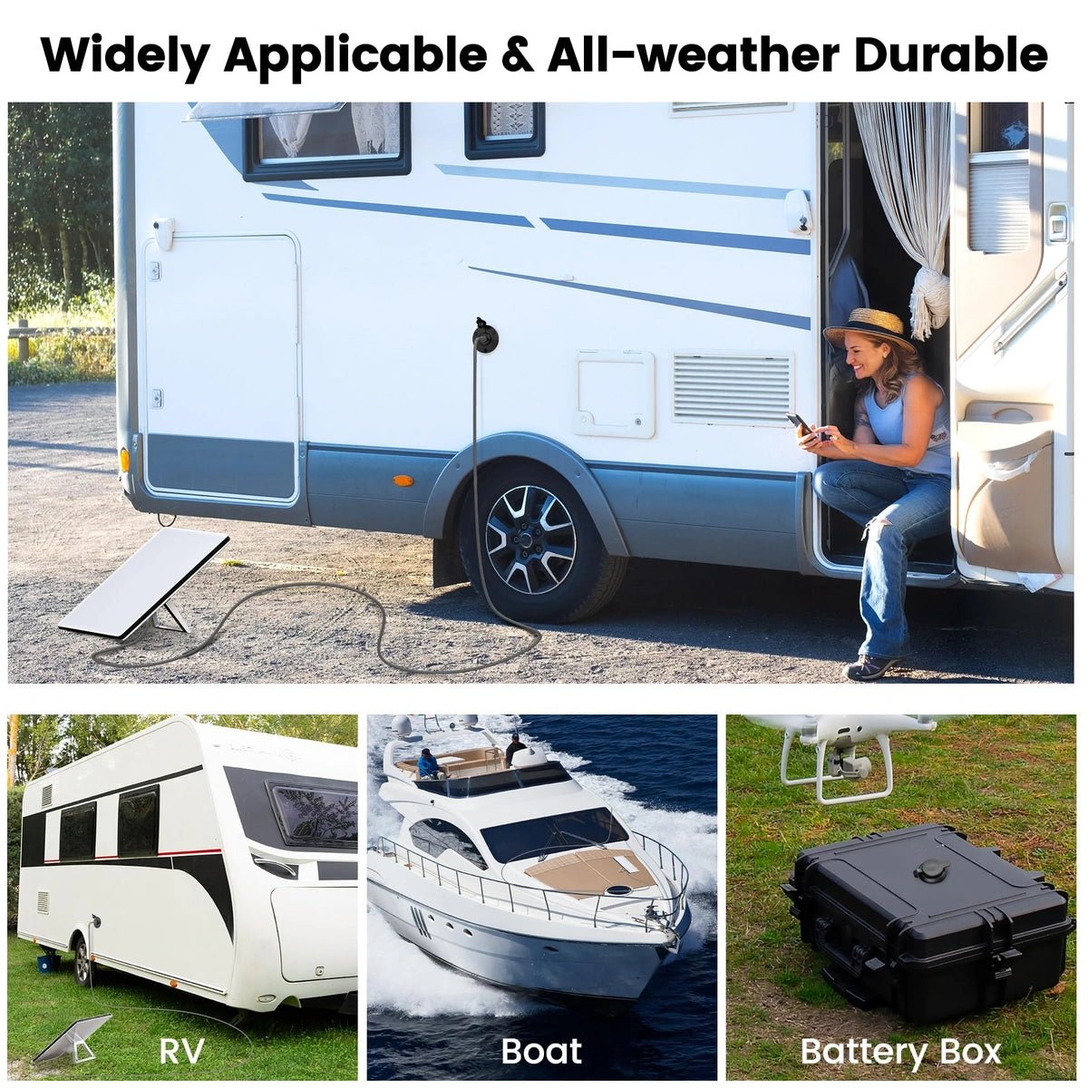 Starlink Mini Wall Pass Through Kit - Waterproof Aluminum Panel - Parts4Star