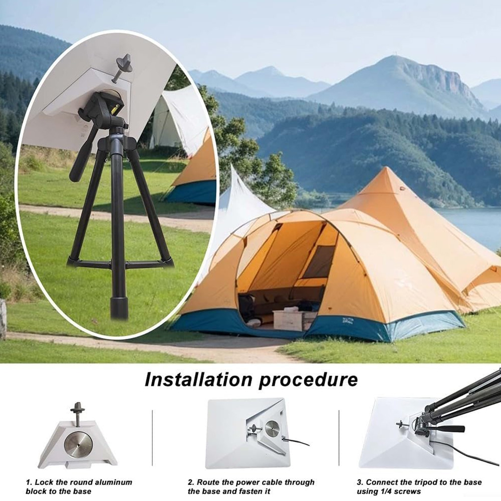 How to Install and Secure the Starlink Mini Tripod Mount for Maximum Internet Performance