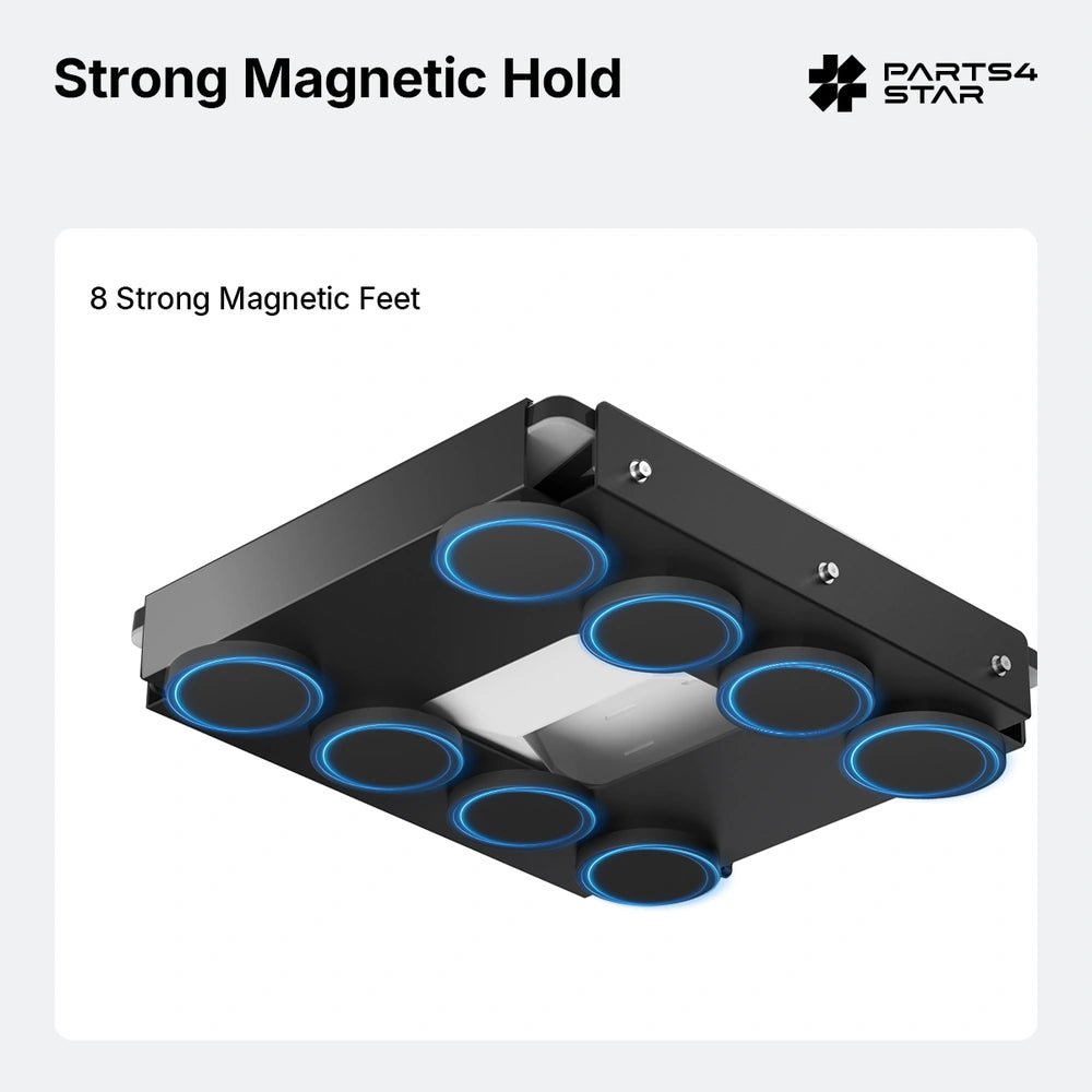 Starlink Mini Heavy - Duty Magnetic Mount with 8 Magnetic Feet, 560 lb Strong Magnetic Force, Heavy - Duty Paint - Safe Roof Mount, No Drilling, Starlink Mini Accessories - Parts4Star