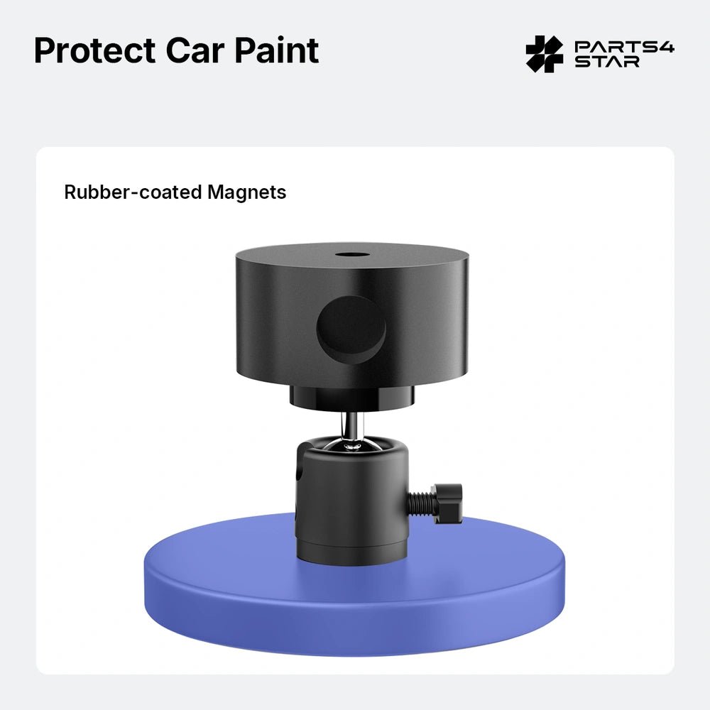 Starlink Mini Magnetic Mount with 360° Adjustable Ball Head, 12 Strong Magnets, Compatible with 2024 & 2025 OEM Pipe Adpter, Starlink Mini Accessories - Parts4Star
