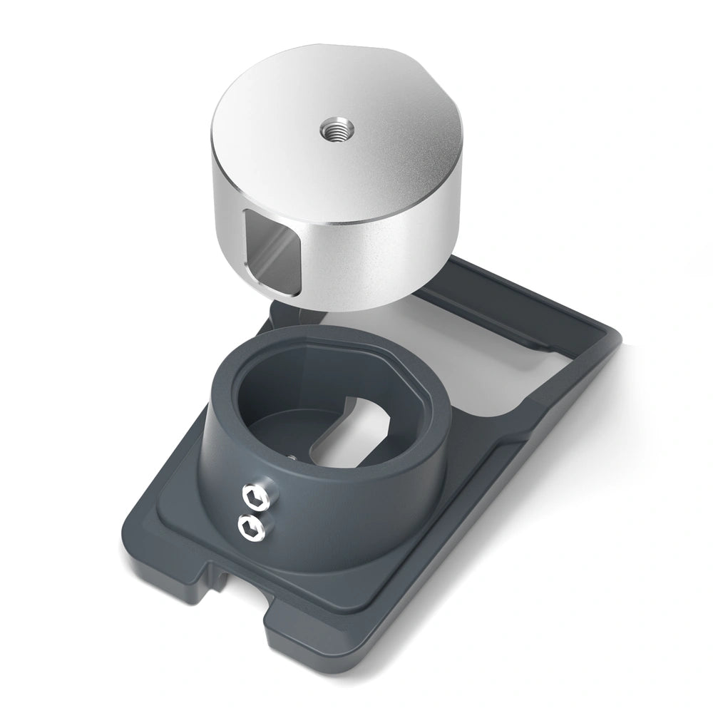 Starlink V5 Tripod Mount Adapter for Original Pipe Adapter - CNC Aluminum, 1/4"-20 & 3/8"-16 Threads