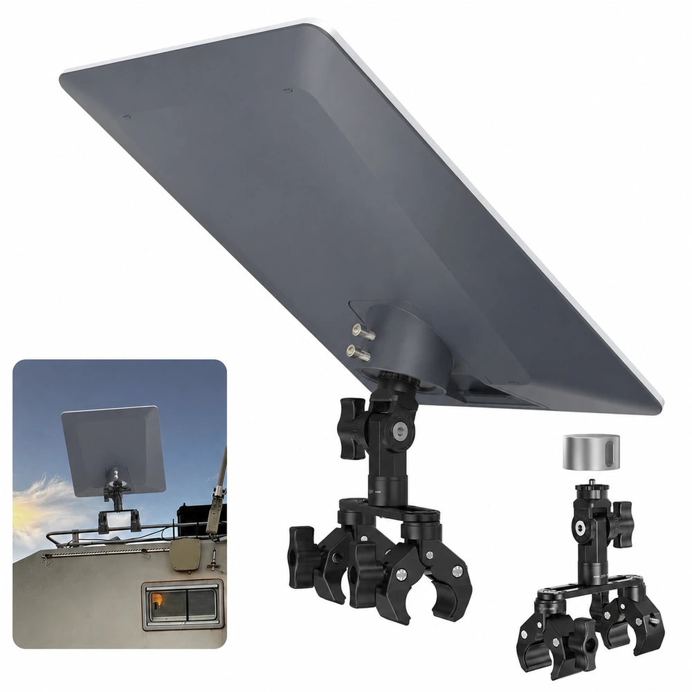 Starlink V5 Adjustable Dual-Clamp Mount Kit with 270° Rotation