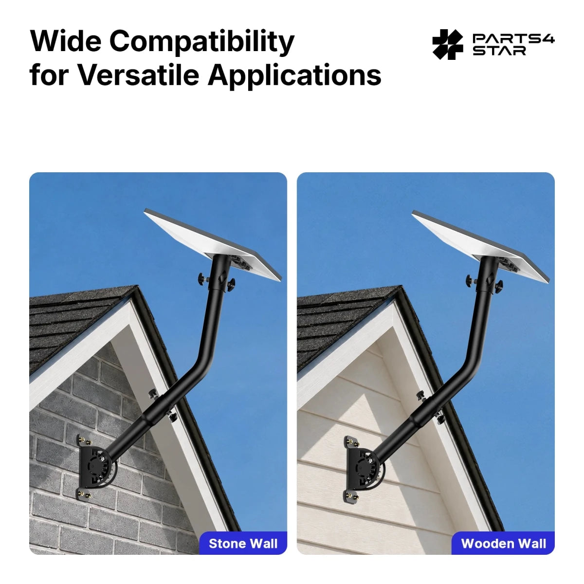 Starlink Mini Adjustable Wall Mount - 26" Pole - Parts4Star