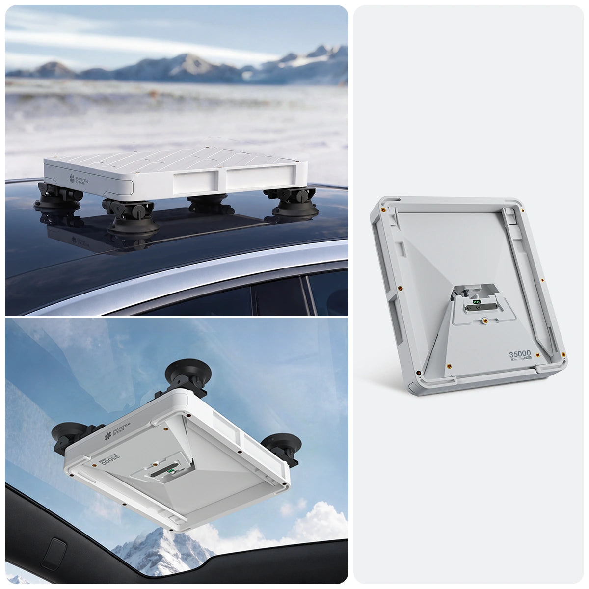 Starlink Mini Armor Quick-Release Heavy-Duty Suction Cup Mount for Tesla Model 3/Y/S/X/Cybertruck
