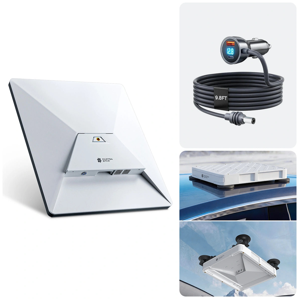 Starlink Mini Kit completo de alimentação elétrica para veículos