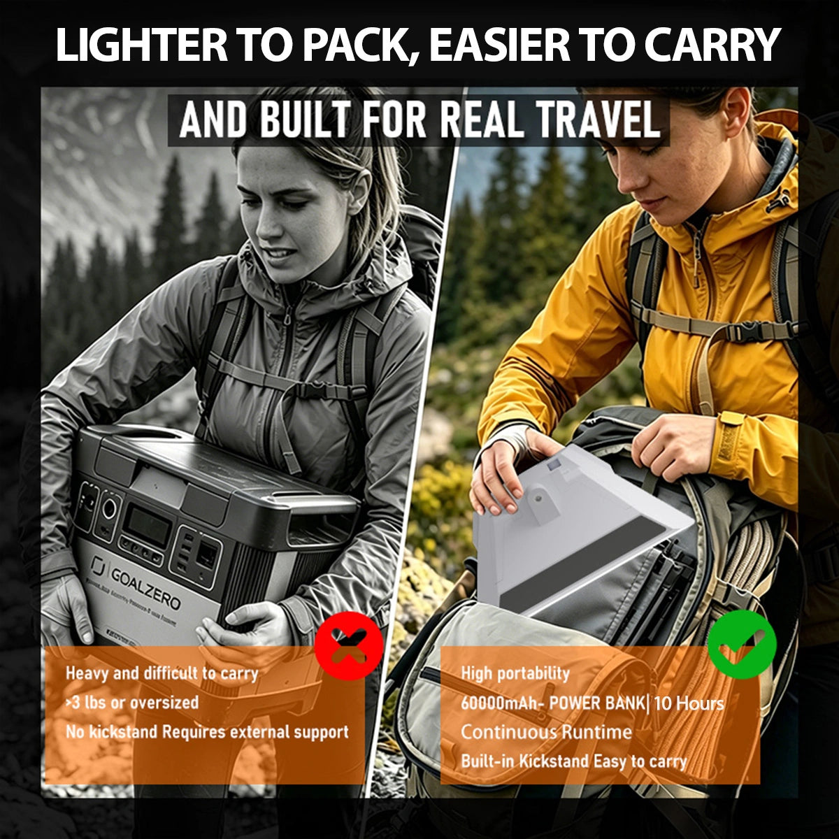 Starlink Mini Battery Pack, 219Wh, Up to 10 Hours Runtime