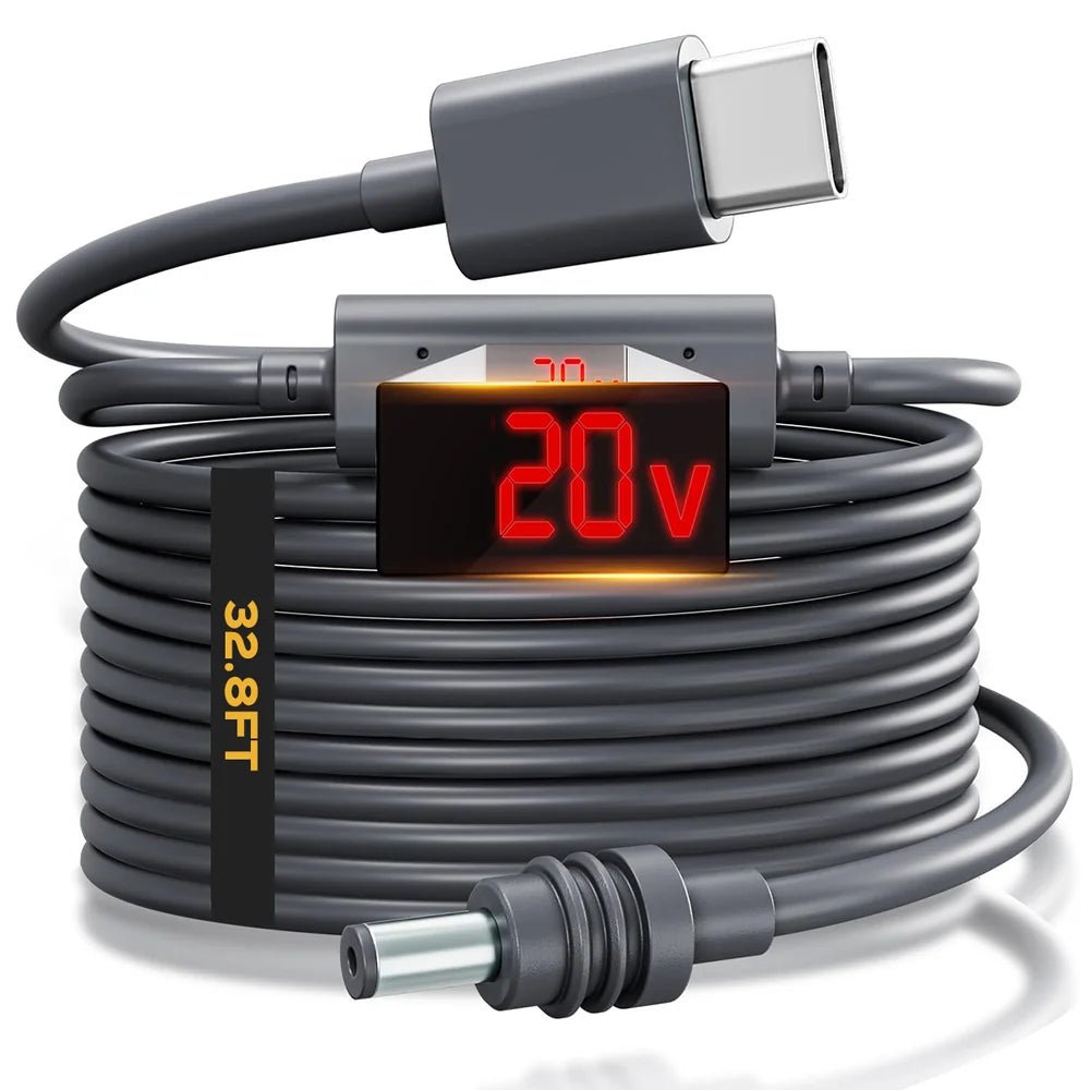 Starlink Mini Type C to DC Power Cable – Real - Time Voltage & Current Monitor - Parts4Star