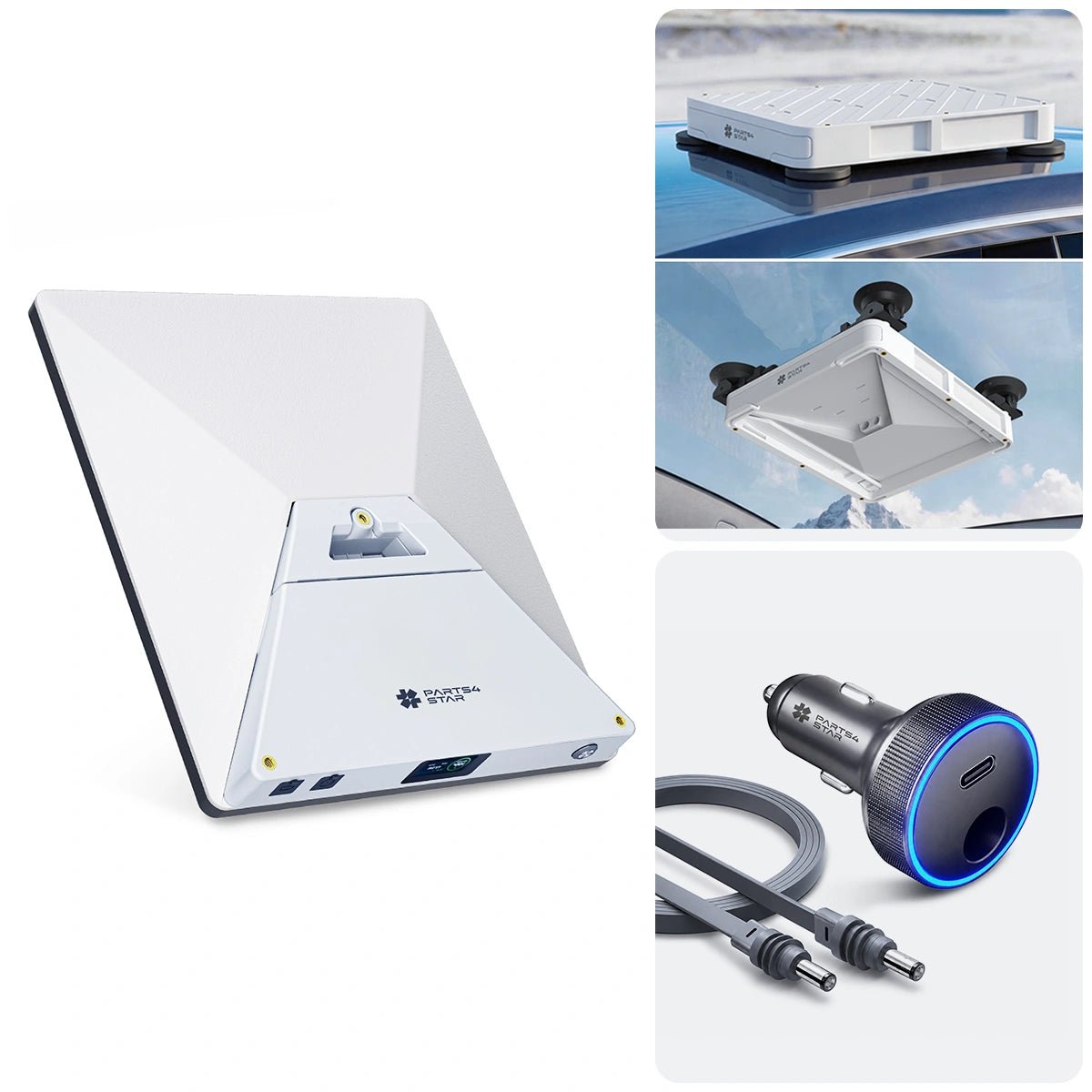 Starlink Mini All-in-One Power & Mount Kit (Starlink Mini Dish Not Included) - Parts4Star