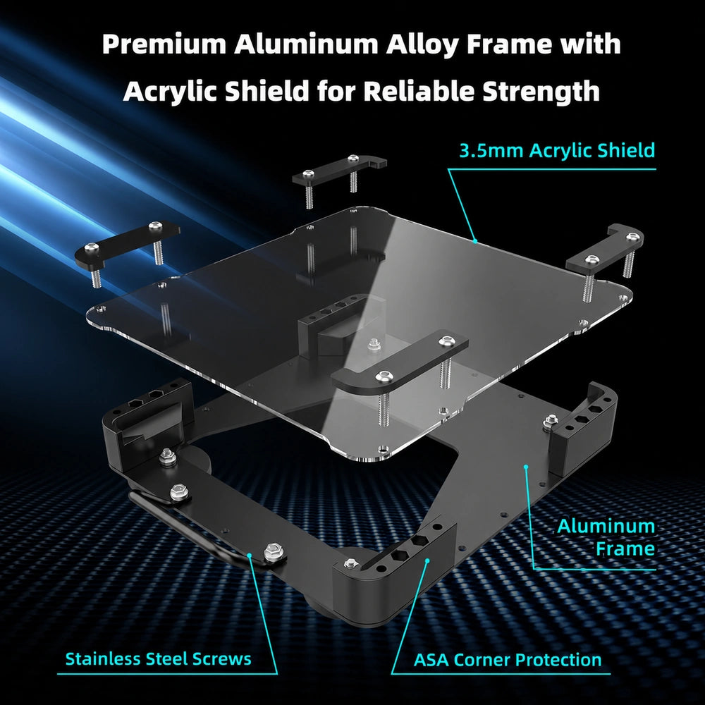 Starlink Mini Support magnétique robuste avec protection acrylique