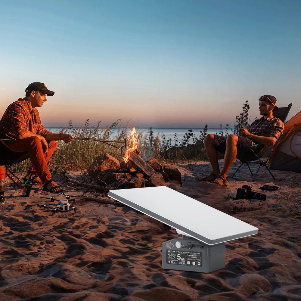 19V 95Wh (5Ah) Portable Battery Pack with Pipe Adapter for Starlink Mini - Parts4Star