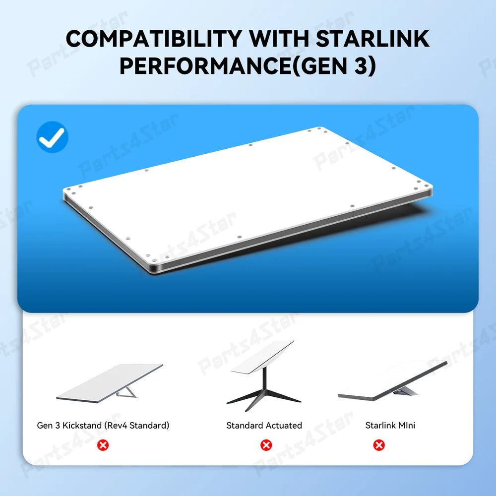 Étui de voyage rigide à couverture intégrale pour Starlink Performance (Gen 3) 