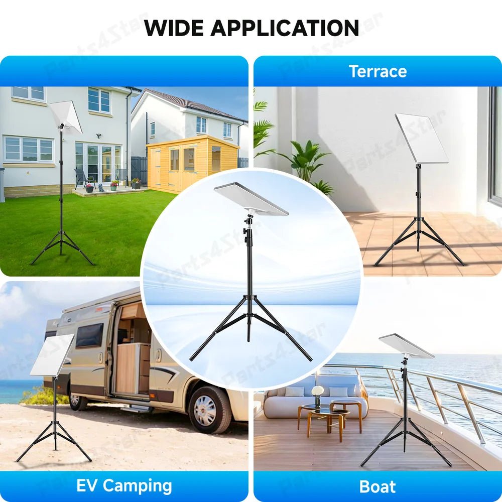 Adjustable Tripod Mount with 1/4″ - 20 Threaded Bracket for Starlink Mini - Parts4Star