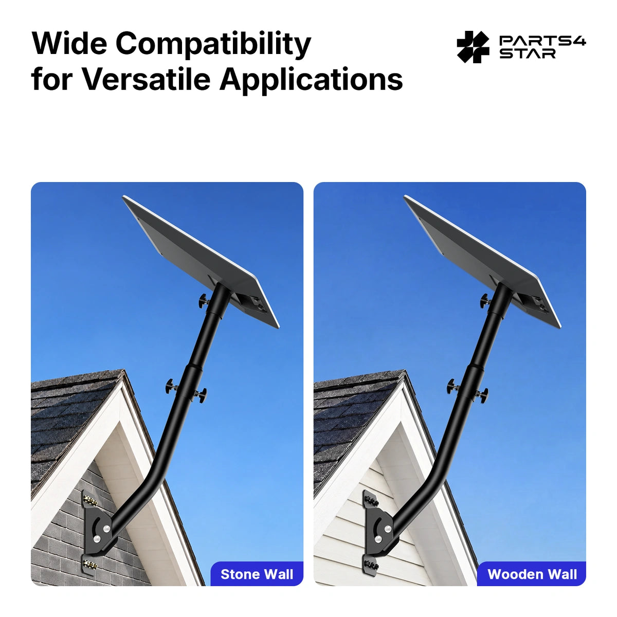 Starlink V5 Adjustable Wall Mount - 26" Pole