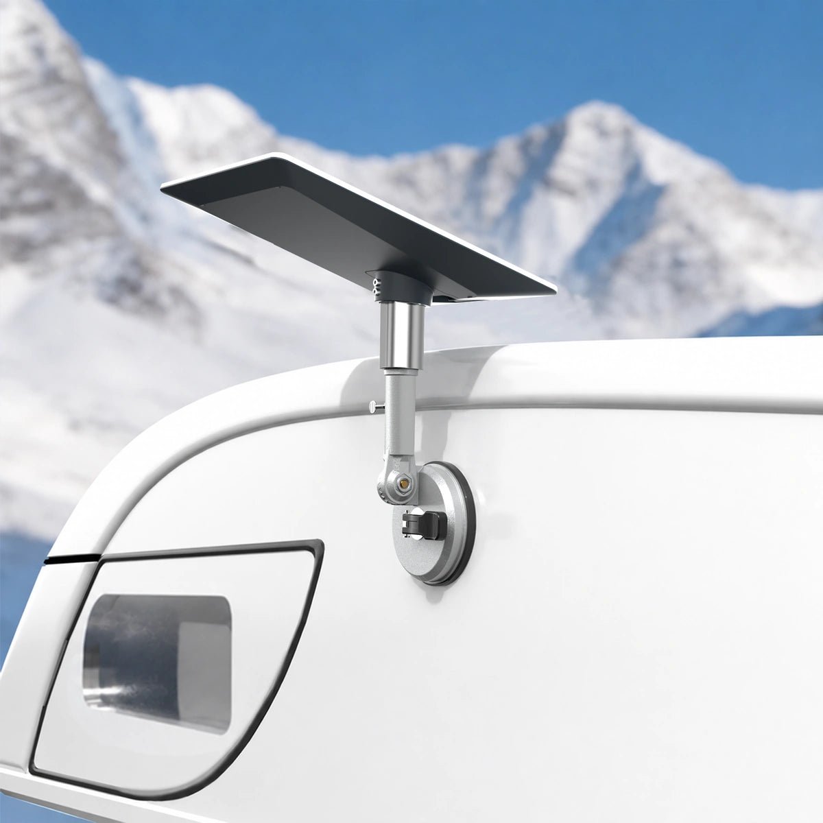 Starlink V5 Metal Suction Cup Mount with Adjustable Angle, for RV, Car Windows & Sunroof – Windproof - Parts4Star