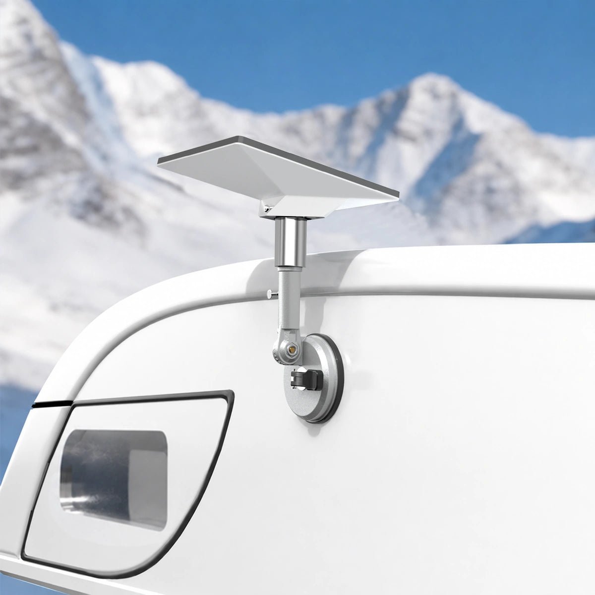 Starlink Mini Metal Suction Cup Mount with Adjustable Angle, for RV, Car Windows & Sunroof – Windproof - Parts4Star